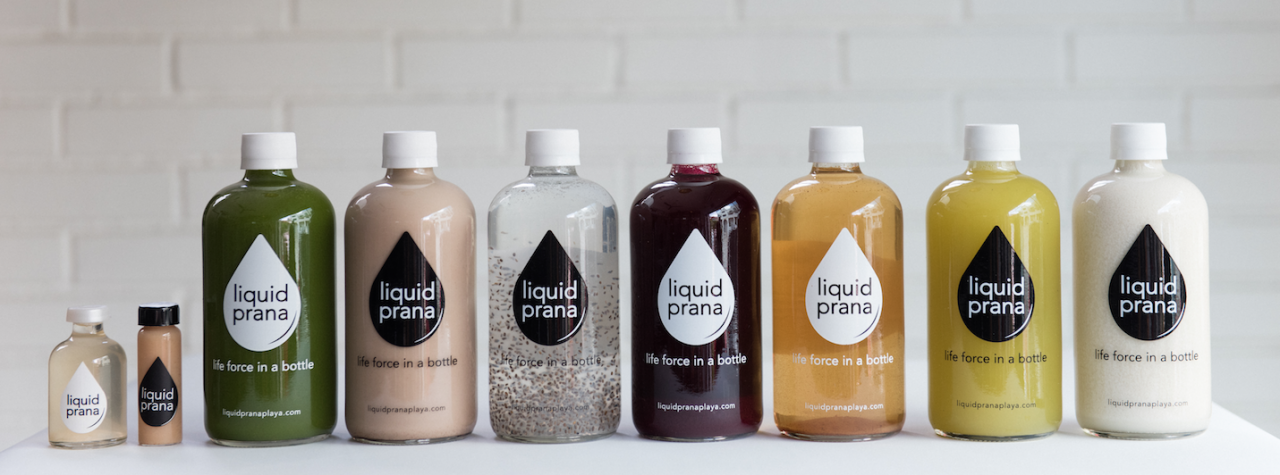 Liquid Prana Cold Pressed Juices