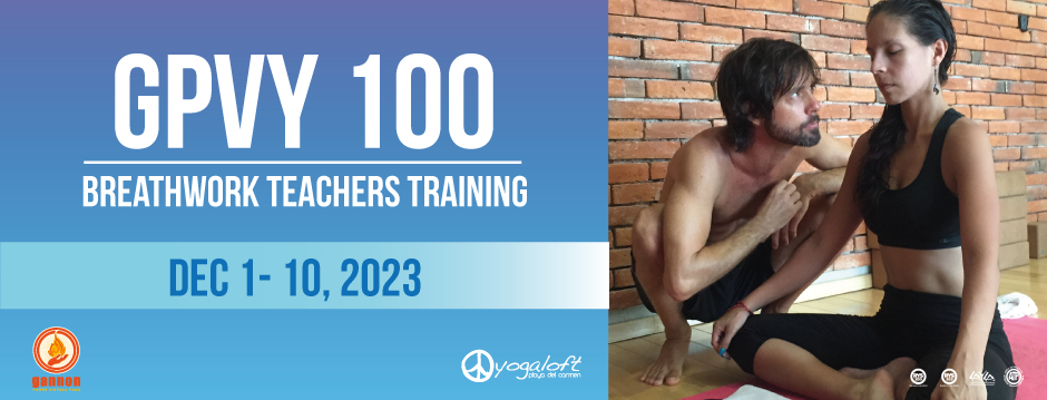 Gannon Power Vinyasa Yoga Teacher Training GPVY 100 – Breathwork 2023